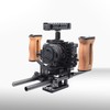 ANNTERY Cage for Sony A7C Vlog Camera with Side Wooden