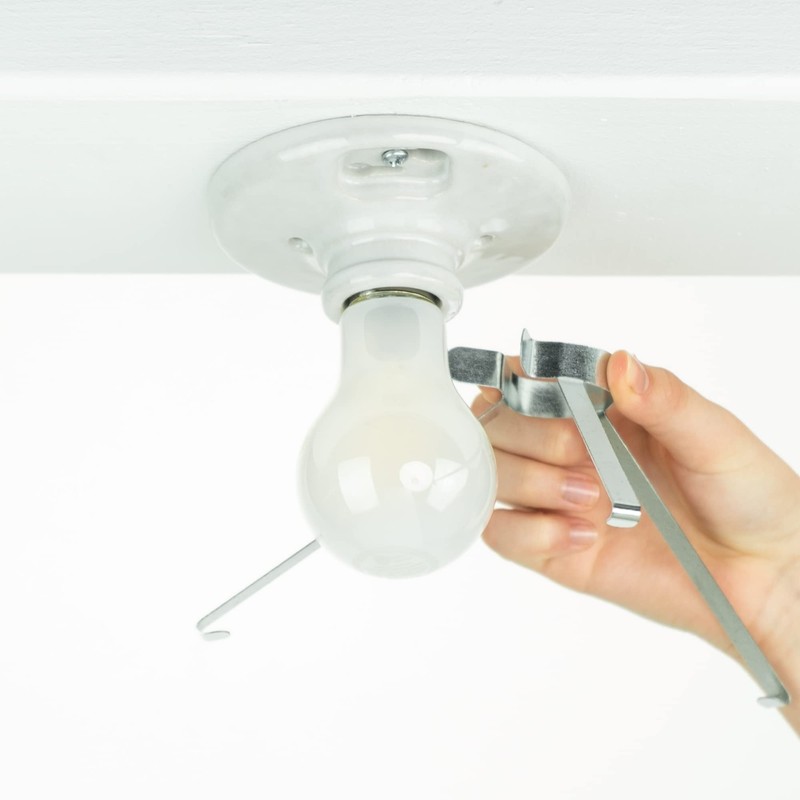EZ Shade Ceiling Light Cover - Helps Cover Exposed Light