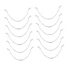 Ciieeo 12Pcs Reusable Mask Support Strap Shaped Protection Strip for