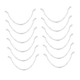 Ciieeo 12Pcs Reusable Mask Support Strap Shaped Protection Strip for Comfortable Breathing Skid Design Fits Face Curve Compatible for Daily Use