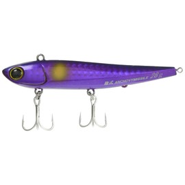 JACKALL Metal Jig, Ground Type, Anchovy Missile Jr. 3.5 inches (90 mm), 0.9 oz (28 g), Super Keimura/Purple