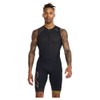 2XU Men's Light Speed Front Zip Trisuit Black/Gold S