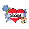 Mom Heart Temporary Tattoos/Perfect for Mother's Day/Variety of Styles to