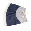 Maternity Denim Shorts Thin Soft Breathable Drawstring Fashionable Pregnancy Support
