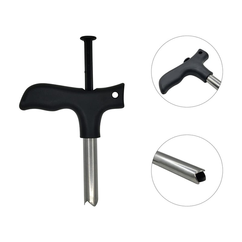 zhuohai Stainless Steel Coconut Opener Tool, Straw Hole Maker Safe