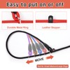 FOVRLZSE 5-Pack No-Pull Dog Slip Leads 5FT Adjustable, Red/Black/Blue/Brown/Purple (for