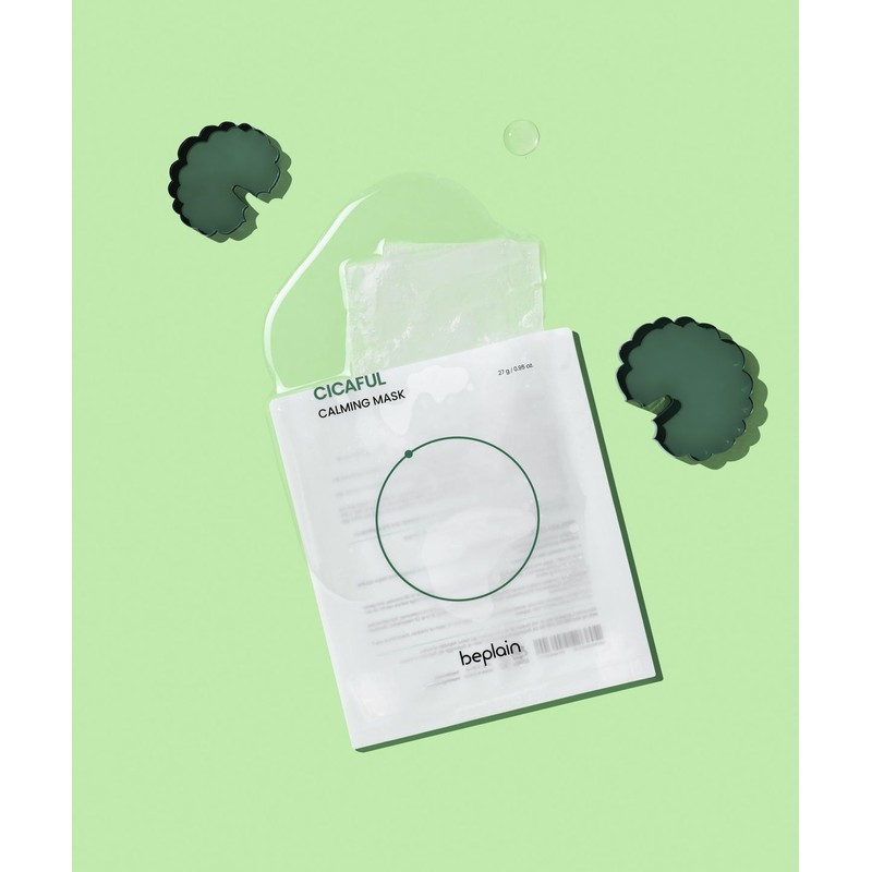 Be Plain Biflane [10 sheets/Intensive Moisture] Cicaful Calming Mask