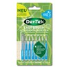 DenTek Eco Easybrush Interdental Brush ISO 3 Pack of 8 Plant-Based 0.6 Medium for Normal Interdental Spaces with Mint Flavour & Hygienic Protective Cap - Reusable