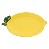 Widdop and Co Hestie - Lemon Plate - Yellow Glazed
