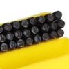 36Pcs Stamping Punch Tool Number(0‑9) Letter (A‑Z‑&amp;) High Carbon Steel