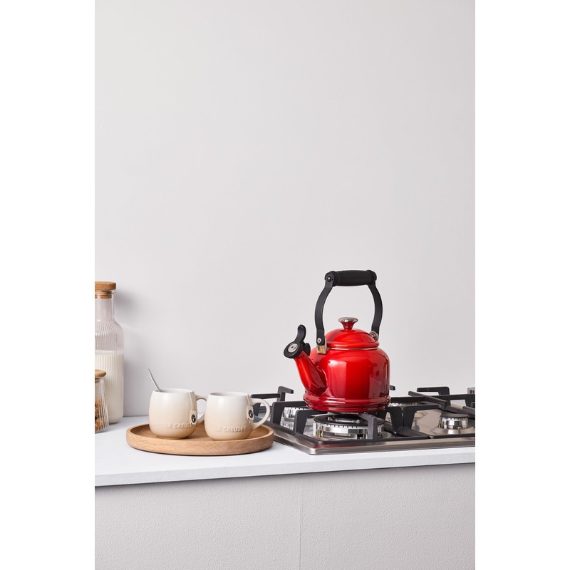 Le Creuset Enamel On Steel Demi Tea Kettle with Metal