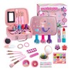 Kit Maquillaje Infantil Lavable 24 Piezas Juguete Xtellar rosa