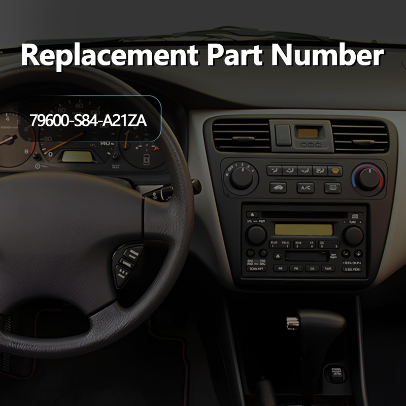 79600-S84-A21ZA Heater Control Switch Module Panel Compatible with Accord 2001