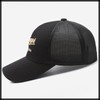 White Fang CZA213 Embroidered Mesh Cap, Hat, Summer, Fashion, Active,