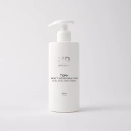 HD Cosmetic Efficiency TOPI+ EMULSIÓN HIDRATANTE 400 mL, hidratante cuidado corporal que ayuda a suavizar el picor y las rojeces. Mantiene la piel hidratada y protegida.