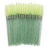 100 Cepillos Para Pestañas Extensión Brillante Glitter Mink
