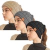 WharFlag Ponytail Toque for Women – Knitted Winter Hats Stretch