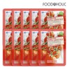Foodaholic 3D Tomato Natural Essence Mask Pack (10 sheets) /