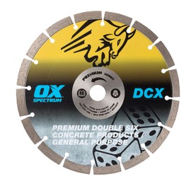 OX Spectrum Premium Double Six Diamond Blade - GP - 230/22.23mm