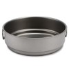 [通拓商品]350ml / 500ml Ultralight Titanium Fry Pan Bacteriostatic Pan Outdoor