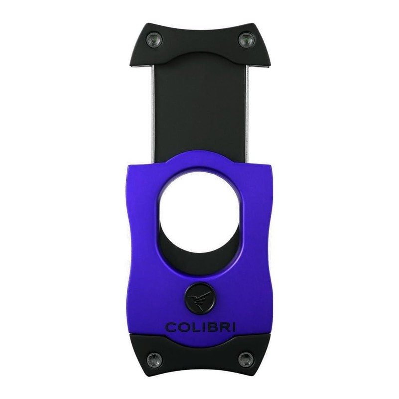 Colibri S-Cut II Cigar Cutter Blue/Black - 26 mm Double