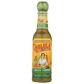 Cholula Green Pepper Hot Sauce, 5 Fluid Ounce - 12 per case.