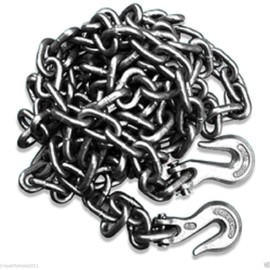 3/8" X 20' Heavy Duty Tow Chain Automotive Truck Towing Log Chain…