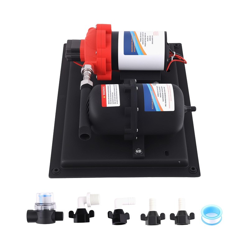 maXpeedingrods Water Pump System, 12V 45 PSI 3 GPM Water