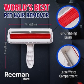 Unbranded Pet Hair Remover Roller Lint Remover for Dog Cats Reusable Free Ship (Pack of 2)