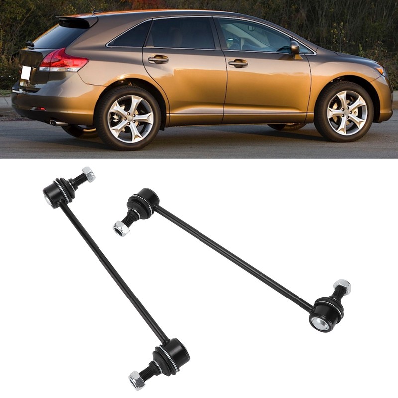 2PCS Front Sway Bar End Link Black K90344 Replacement for