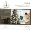 jojofuny 100Pcs Christmas Copper Bell Pendant Small Decorative Bells for