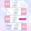 TELAIN 24 pcs. Extra Short Press-on Nails, Square, Nude Ombre