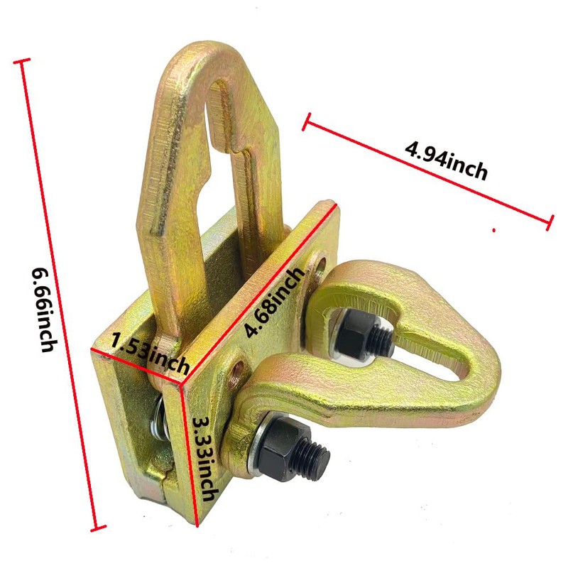 Suprwin Self Tightening Clamp Puller, 5 Ton Right-Angle Two-Way Auto