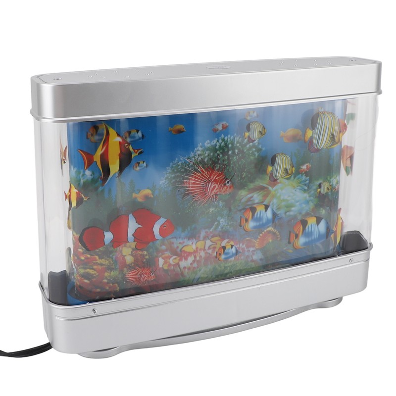 Artificial Aquarium Lamp LED Light Compact Fake Fish Tank Aquarium