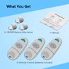 3 Pack 433.92MHz Universal Garage Door Remote Control Compatible with