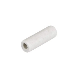 uxcell 1mm Dia Ceramic Insulation Tube Single Bore Alumina Porcelain High Temperature Insulator Pipe for Heating Element 500 Pcs