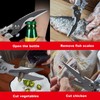 AUDAMI 2 Pack Kitchen Shears,Heavy Duty Stainless Steel All-Purpose Poultry