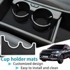 CIMOF Center Console Liner for Hyundai Kona EV Accessories (SE,
