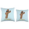 Ash Wednesday Lent Dabbing Cross Catholic Religious Throw Pillow