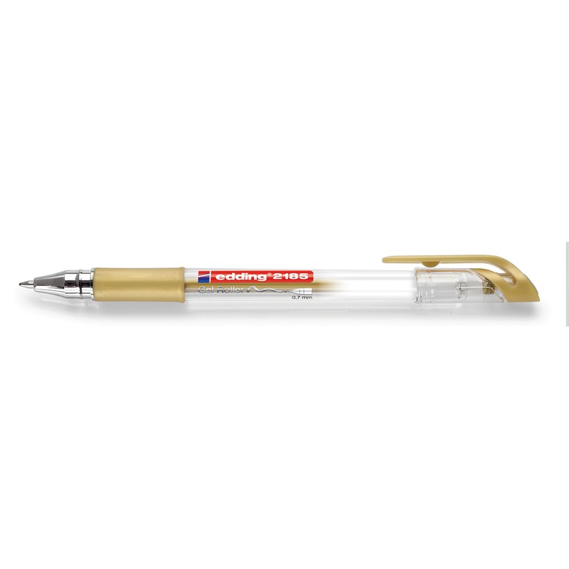 Edding 2185 Gel Rollerball Pens (Standard Colours), 7 Pieces, 0.7