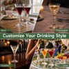 Plastic Martini Glasses 4.7oz, Mini Martini Glasses Disposable for Wedding