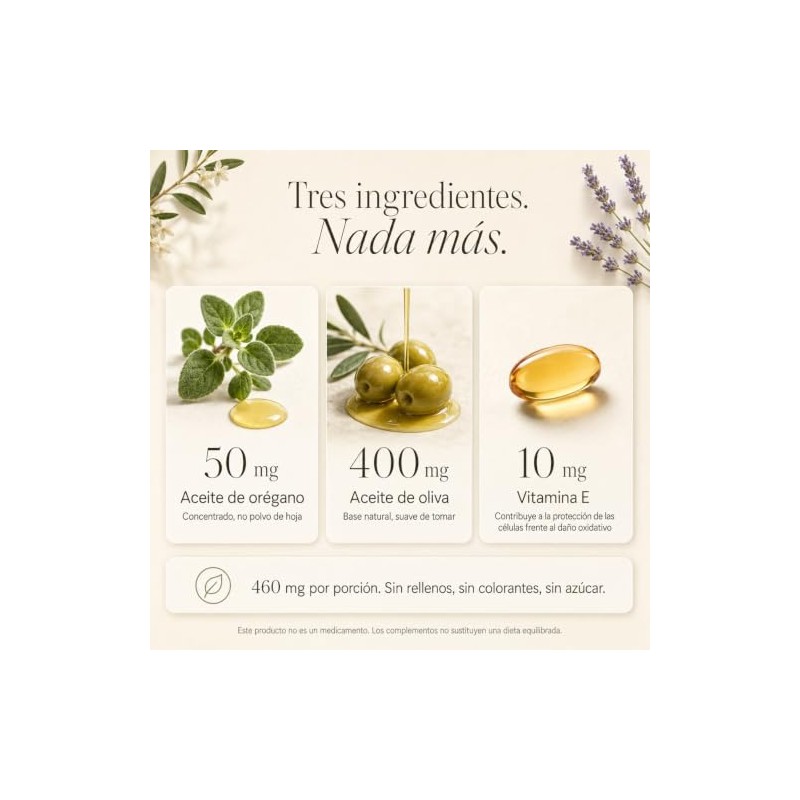 Aceite de Orégano (Oil of Oregano) con Aceite de Oliva
