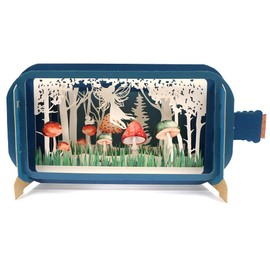 Message in A Bottle Fairy Land Pop Up Birthday Greeting Card by Alljoy Cards MIB049
