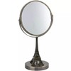Luminuxe Eiffel Tower Embroidered Vanity Mirror Rustic Brushed Gold Finish,
