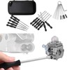 12pcs Carburetor Adjustment Tool Carburetor Adjusting Kit Universal for 2-Cycle