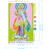 ROSTITCH Divine Mercy Cross Stitch Kits-Stamped Cross Stitch Kits for