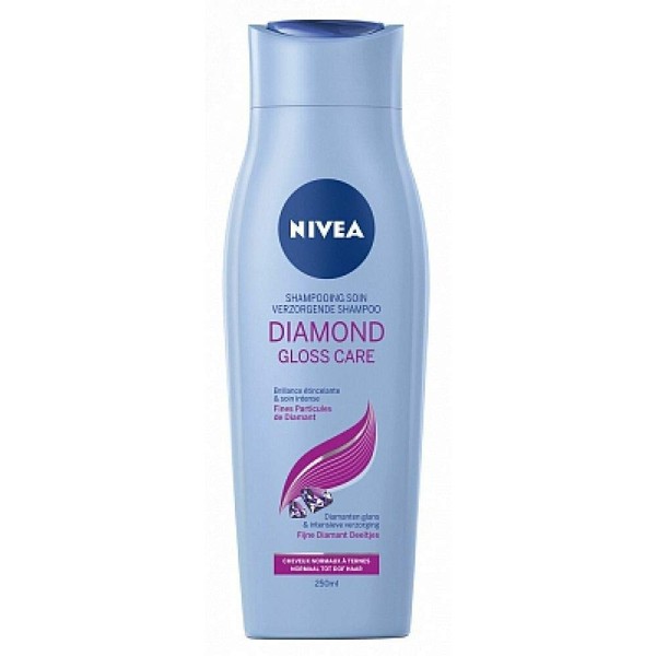 3 x Nivea Diamond Gloss Shampoo for Dull/Normal Hair - 250 ml
