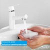 Tondiy Bathroom Tap, White, Washbasin Tap with Spout, Height 87
