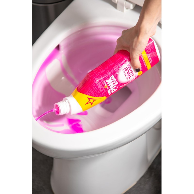 The Pink Stuff Miracle Toilet Cleaner, 750ml – Powerful Stain-Removing