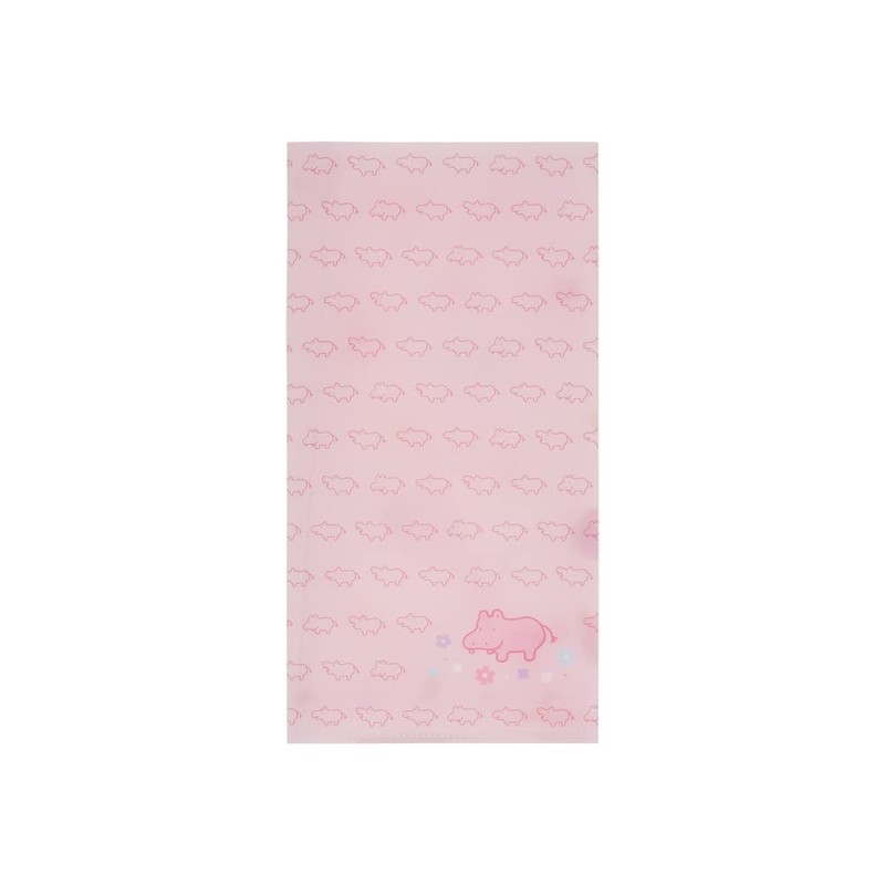 Nakabayashi HPP-TH-P Hippopo Series Antibacterial Multi File 4.3 x 8.7